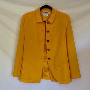Carlisle Bright Yellow Light Wool Jacket Blazer